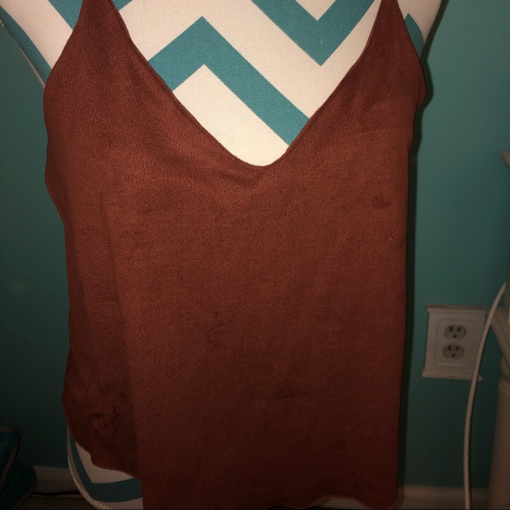 Suede Tank